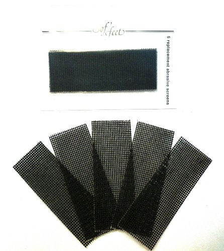 Callus Reducer Replacement Screens - 100 Grit, 5 Pack
