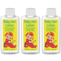 Clubman Gentle Baby Hair Lotion (Concentrated) for Baby's Fine Hair, 2 Oz X 3 Packs