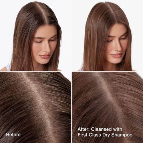IGK Antisocial Dry Hair Mask + First Class Dry Shampoo Set | Bond Building + Volume + Shine for All Hair Types | 5.0 oz + 6.3 oz | New and Improved Scent