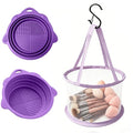 Makeup Brush Cleaner Mat & Drying Basket - 3-in-1 Kit