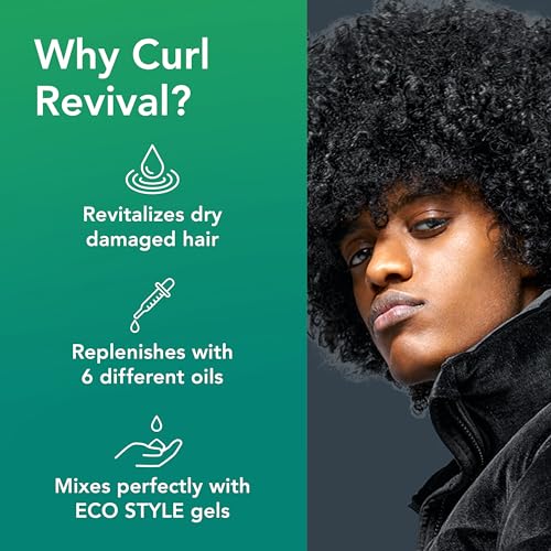 Eco Style Gel Booster Curl Revival