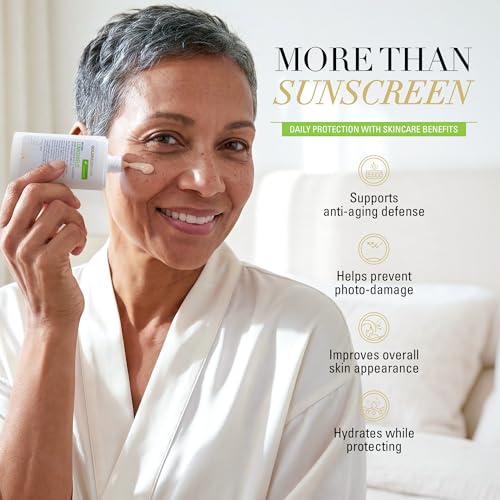 Goldfaden MD LumiShield SPF 50 Mineral Sunscreen - Zinc Oxide, Niacinamide & Vitamin C, Hydrating, No White Cast, 1.7 oz
