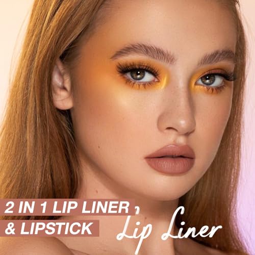 Matte Lip Liner Crayon – Waterproof, Long-Wear, Precision Tip