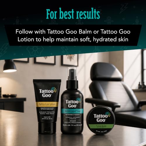 Tattoo Goo Cleansing Soap 3oz - Gentle, pH-Balanced Tattoo & Piercing Aftercare