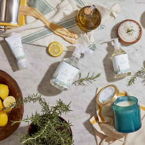 Thymes Hard-Working Hand Cream - Hand Moisturizer with Shea Butter,?? Sunflower Seed Oil & Pro-vitamin B5 - For Women & Men - Travel Size - Skin Care (Cyprus Sea Salt, 2.5 fl oz)