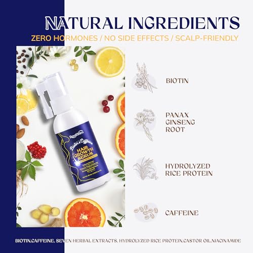 Hair Growth Serum with Biotin & Caffeine for Men & Women