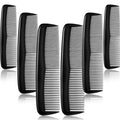 Leinuosen 24 Pieces Hair Combs Set Plastic Hair Comb for Women and Men, Fine Dressing(Black)