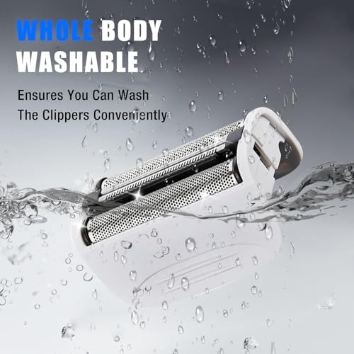 3PCS Shaver Replacement Foil Compatible with Remington PF7400, PF7500, and PF7600 Foil Shavers,(White)