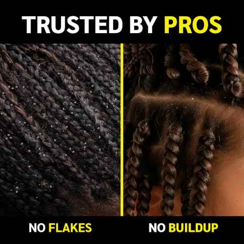 Loc Star Lock & Twist Gel | Extreme Hold for Locs, Twists, Braids & Edges | No Color, No Stain, No Flaking | Smooths Frizz | Clean, Fragrance-Free Formula | 30 fl oz