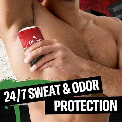 Old Spice Antiperspirant Deodorant for Men, 24/7 Freshness & Lasting Scent, 24/7 Long Lasting Sweat & Odor Protection, Smell Like a Hero, Aquaman, Fresh Ocean and Seastorm Scent, 2.6 oz
