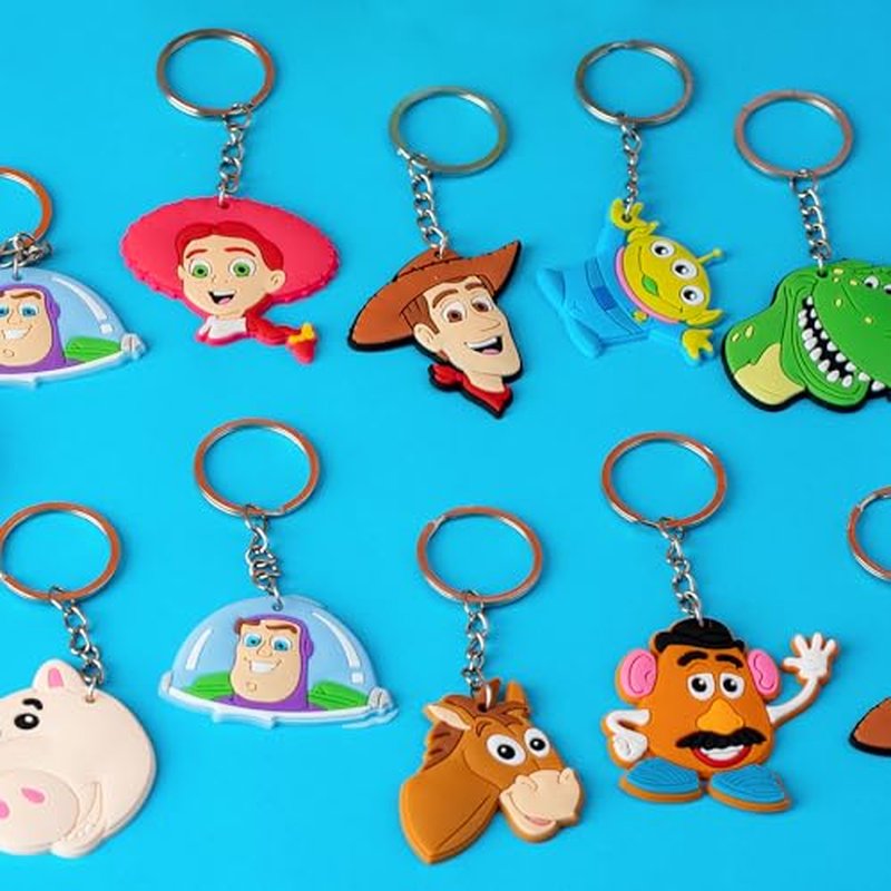 20-Piece Game Theme Keychains for Kids Birthday Party Favors