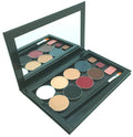 Customizable Makeup Palette with Mirror & 20 Metal Stickers