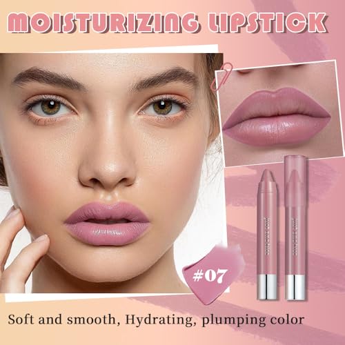 Hydrating Lip Crayon Retractable Moisturizing Lipstick