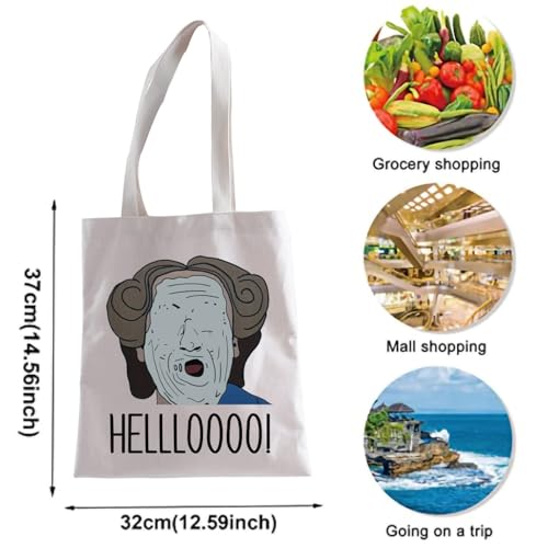XYANFA Mrs D Inspired Makeup Bag 90s Movie Gift Funny Grandma Bag Mrs D Fans Gift Zipper Pouch