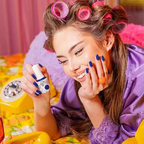 Gelish Summer Let's Roll Collection - TPO-Free Long-Lasting Soak Off Gel Nail Polish, Vibrant Color, High Shine, Chip-Resistant Formula, Professional Quality