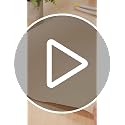 PerkHomy Brown Kraft Paper Roll 17.5x100 Inches for Gift Wrapping & Crafts, 70GSM 50LB