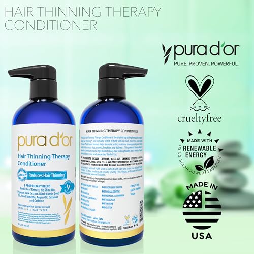 PURA D'OR Biotin Hair Thickening Conditioner 16 oz