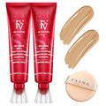 FV Waterproof Foundation 2 Pack, Matte Liquid Makeup