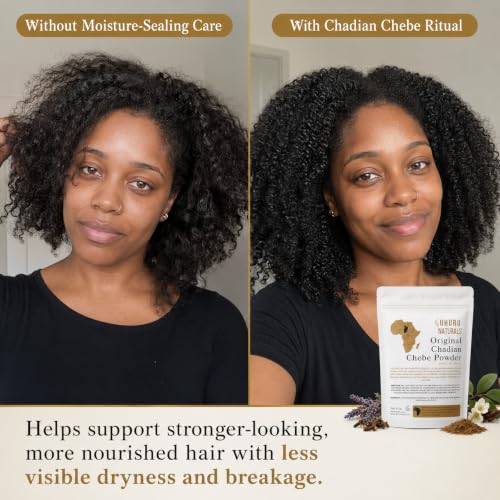 Uhuru Naturals Chadian Chebe Hair Powder 20g | Natural Hair Growth & Nourishment