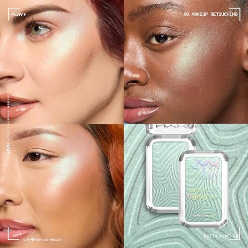 NYX Buttermelt Highlighter Powder 20 Butta Mint