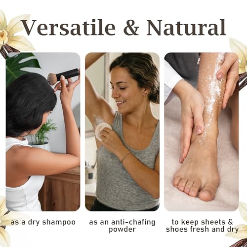 Herb & Root Talc Free Body Dusting Powder - Vanilla