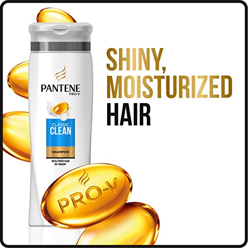 Pantene, Shampoo, Pro-V Classic Clean, 25.4 fl oz, Twin Pack