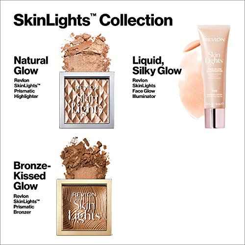 Revlon Skinlights Prismatic Powder Bronzer, Translucent-to-Buildable Coverage, 110 Sunlit Glow, 0.31 oz (Pack of 1)