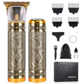 Men's Hair Clipper Set, T-Shaped Sideburn Trimmers, Electric Shavers, Cordless Hair Clippers and Shaver Sets