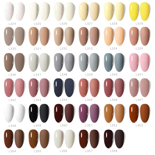 Vishine Soft Yellow Gel Nail Polish L328 - 16ml UV LED Soak-Off for DIY Manicure