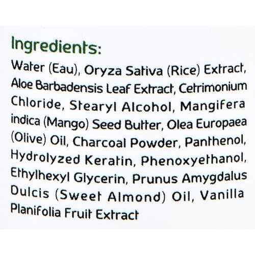 Made For Locs Black Charcoal Conditioner | Dreadlocks/Locs Detox Charcoal Conditioner | 8 oz