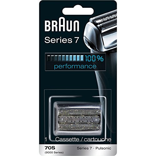 Braun Series 7 70S Electric Shaver Head Replacement, Compatible with Series 7 Shavers: 720cc, 730cc, 735s, 750cc, 760cc, 790cc, and 795cc