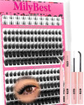 Cove Cluster Lash Extension Kit with Bottom Lashes & Bond Seal