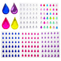 Children Face Gems Stickers 5 Sheets Self Adhesive Rhinestone Decals for Festival Party Makeup and Performance Face Jewels