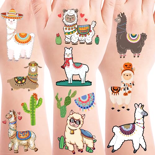 176 Llama Temporary Tattoos - Party Favors & Goodie Bag Stuffers