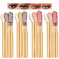 4-Pack 3-in-1 Gradient Eyeshadow Sticks - Waterproof & Creamy