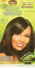 African Pride Olive Miracle Deep Conditioning No-Lye Relaxer Kit