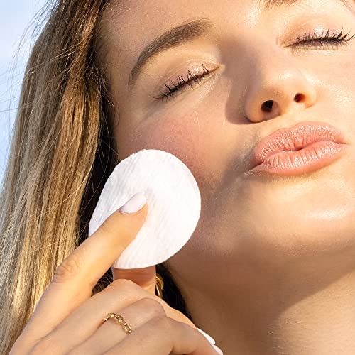 Sky Organics Organic Cotton Rounds for Sensitive Skin, 100% Pure GOTS Certified Organic for Beauty & Personal Care, 100 ct.