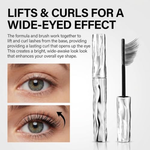 Waterproof Tubing Mascara for Volume & Curl Without Clumping