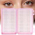 Bottom Lash Clusters Natural Wispy Clear Band J Curl 4-8mm