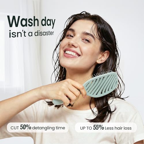 AIMIKE Detangling Hair Brush for Fine & Thin Hair - Wet/Dry Vented
