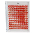 D Curl Lash Clusters 240pcs 12mm Red Colored Lashes