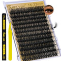 Lash Clusters Kit 16-22mm Eyelash Extensions 240pcs Wispy