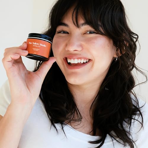 Antioxidant Tallow Face Balm - 100% Grass Fed & Organic | Handmade in Small Batches (1oz)
