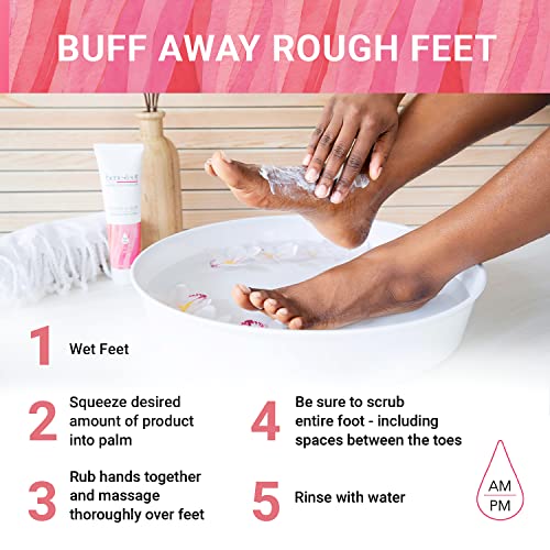 Benefeet Scrub-A-Dub Exfoliating Cooling Foot Scrub for Dry Feet - 4 oz