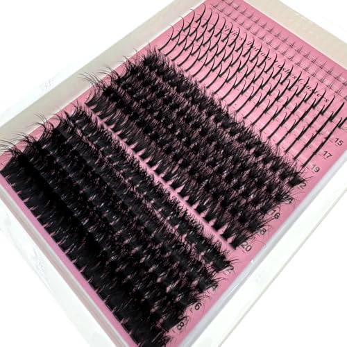 Spiky Lash Clusters - 60D Volume Individual Eyelash Extensions DD Curl