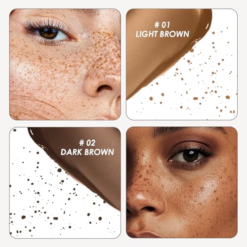 KYDA Liquid Freckle Pen - Water Resistant Faux Freckles (2 Pack)