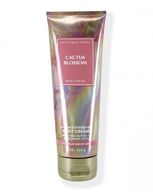 Bath & Body Works Ultimate Hydration Body Cream Gift Set For Women, 8 Fl Oz (Cactus Blossom)