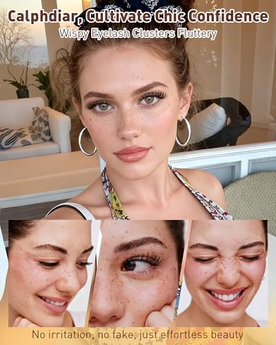 Calphdiar Eyelash Clusters 30D-100D DIY Lash Extensions 10-16mm