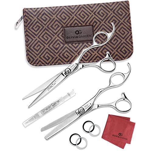 Olivia Garden SilkCut Shear Case deal (6.5" contains: SK-650, SK-T635)