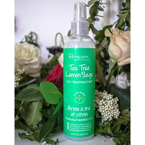 Renpure, Conditioner Leave In Tea Tree Lemon Sage 5 In 1, 8 Ounce